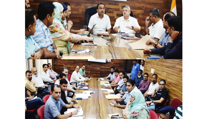 Div Com Jammu reviews developmental scenario, implementation of Govt schemes in Doda
